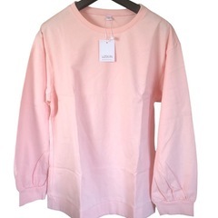 パジャマ　上下セット　レディース　ピンク　ボーダーMの画像