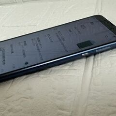 簡易動作OK 現状品 SHARP AQUOS sense3 Plus SHV46 クラッシーブルー SIMフリー ROM 64GB アンドロイド9 シャープ アクオス 札幌市 白石店 の画像