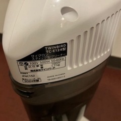TWINBIRD 縦型 スティック型掃除機の画像