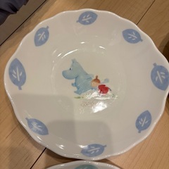 ムーミン皿の画像