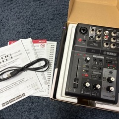 配信セット YAMAHA AG03 mk2 marantzマイク スタンドほかの画像