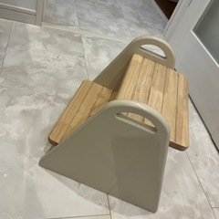 キッズ用踏み台 ステップ 木製の画像