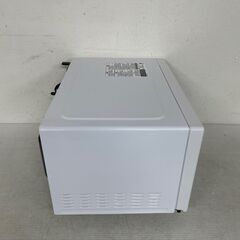 【TOSHIBA】 東芝 電子レンジ ER-WM17 ホワイト 2022年製 動作確認済み ダイヤル式 家電 電化製品 フラット庫内 A0434の画像