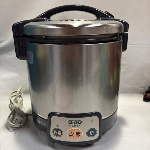 【お取引先確定】大阪ガス リンナイ製 電子ジャー付ガス炊飯器 111-R511 2013年製 都市ガス用　中古品