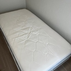 (ほぼ新品) ベッド マットレス セット(JR芦原橋駅徒歩3分)の画像