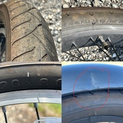 太タイヤ　折りたたみ自転車の画像