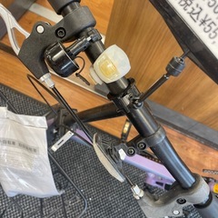 折りたたみ電動アシスト自転車の画像