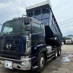 【車検付き】C448-133日野プロフィア 深ダンプ 荷箱ステンレス 型式BDG-FS1EKXA 最大積載8,700g 380PS 7速 走行距離38万km 2デフ 平成21年式の画像