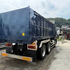 【車検付き】C448-133日野プロフィア 深ダンプ 荷箱ステンレス 型式BDG-FS1EKXA 最大積載8,700g 380PS 7速 走行距離38万km 2デフ 平成21年式の画像