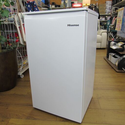 新品未使用・2024年製  61L 1ドア冷凍庫 ハイセンス HF-A61W 2024年製 ホームフリーザー エキスパート藤沢辻堂店