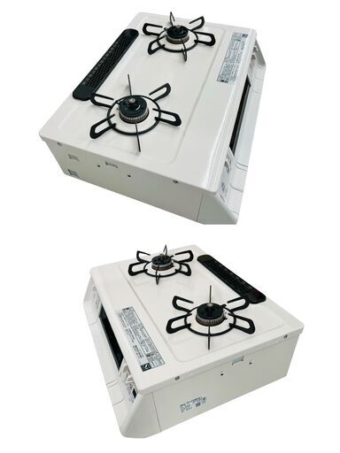 【REGASTOCK川崎店】Paloma パロマ 2口 ガスコンロ ガステーブル 都市ガス用 PA-370WHA-L 2023年製