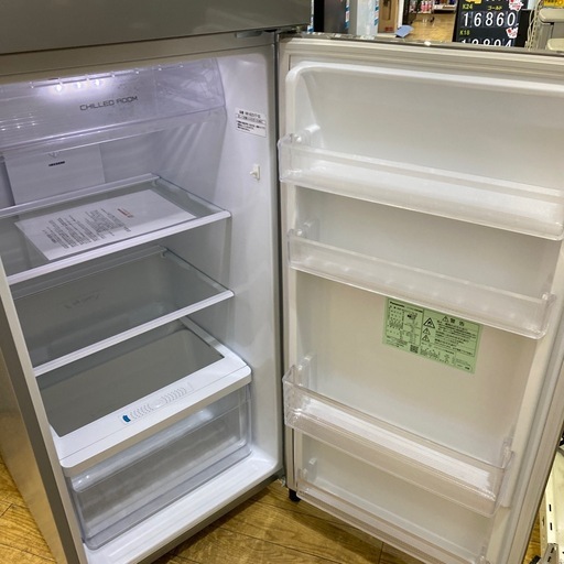 9/28値下げしました！?シャイニーシルバー?Panasonic 248L冷蔵庫 NR-B251T 2021年製 2ドア シンプル コ