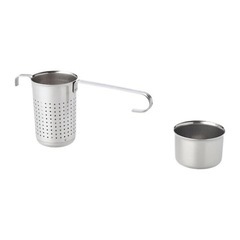 IKEAイケア　ステンレス製茶こし　秋は紅茶が美味しいですねの画像