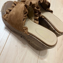 レディース　厚底サンダルの画像
