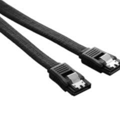 大特価❕30cm✨️SATA 3 Cable ケーブル 黒0518の画像