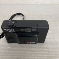 【Konica】 コニカ コンパクトカメラ MG/D ケース付き フィルムカメラ ブラック A0435の画像