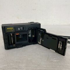 【Konica】 コニカ コンパクトカメラ MG/D ケース付き フィルムカメラ ブラック A0435の画像