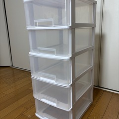 5段収納ケースの画像