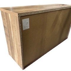 中村敬木工　木製3段チェスト　120チェスト3段　ブラッシュNA　（在庫：2）の画像