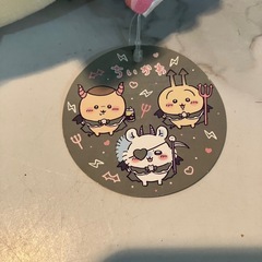 2509-380 ちいかわ てんし♡あくま あくまなBIGぬいぐるみ うさぎ アミューズメント専用景品 中古美品の画像