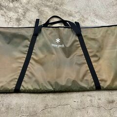 SnowPeak アイアングリルテーブルフレーム ＆ステンレスキッチンテーブルトップ2枚 3点セットの画像