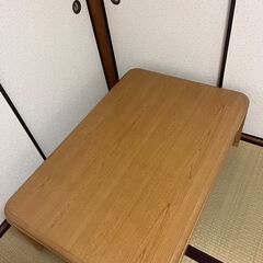 コタツテーブル　購入から１年未満！！（小売価格22,800円！）の画像