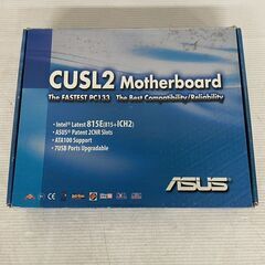 【ASUS】 CUSL2 Motherboard マザーボード 基板 533 WOA 6P2C-U Intel 815E 2CNR Slot ATA100 A0436の画像
