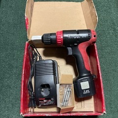 RYOBI BD-710 電動ドライバードリル 7.2Vの画像