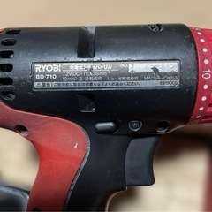 RYOBI BD-710 電動ドライバードリル 7.2Vの画像
