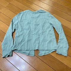 子供服　ミントグリーン カットソー 130サイズの画像