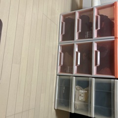 引き出し3段✖️3個セットの画像