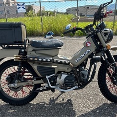  ホンダ　ハンターカブ　CT-125  カスタム車
の画像