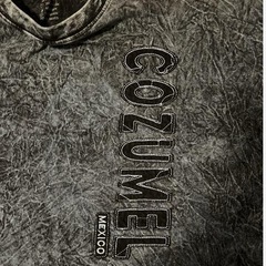 古着　MAYAN Cozumel Tシャツ XL ダークグレーの画像