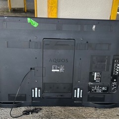 【0円】 壊れた 60V型ワイドテレビ ジャの画像