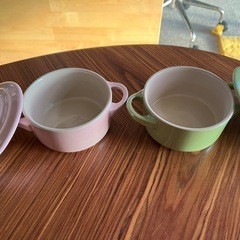 ル・クルーゼ Le Creuset 10cm メタリック ミニ・ココット ロンド 0.25L 250mL Mini Cocotte rotonda  2個セットの画像