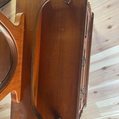 111m 昭和レトロ家具ドレッサーの画像