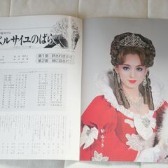 公演プログラム　ベルサイユのばら　宝塚歌劇　雪組　杜けあき/鮎ゆうきの画像