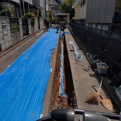 水道工事現場作業員募集❗️の画像