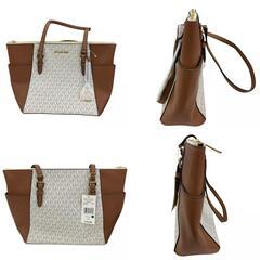 186000 新品未使用 Michael Kors マイケルコース MICHAEL KORS 美品⭐︎タグ付き　ショルダーバッグ ブラウン レザー レディース [1000023922609]の画像