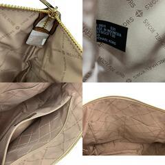 186000 新品未使用 Michael Kors マイケルコース MICHAEL KORS 美品⭐︎タグ付き　ショルダーバッグ ブラウン レザー レディース [1000023922609]の画像