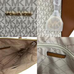 186000 新品未使用 Michael Kors マイケルコース MICHAEL KORS 美品⭐︎タグ付き　ショルダーバッグ ブラウン レザー レディース [1000023922609]の画像