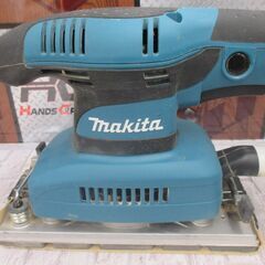 makita マキタ BO3710 仕上げサンダ 中古品 説明書 ペーパー 袋付 【ハンズクラフト宜野湾店】の画像