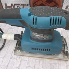 makita マキタ BO3710 仕上げサンダ 中古品 説明書 ペーパー 袋付 【ハンズクラフト宜野湾店】の画像