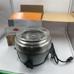 【ジモティー割】Francfranc ポットデュオ　電気マルチクッカー　新品未使用品　（ID1300）の画像