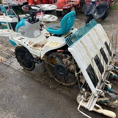 クボタ 田植機 4条植え パワステ　6馬力 4WD 乗用型　田んぼ　水田 JC4A あぜぎわクラッチ　ガソリン 農機具 田植え機 宮崎 簡易始動動画ありの画像
