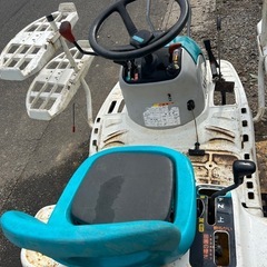 クボタ 田植機 4条植え パワステ　6馬力 4WD 乗用型　田んぼ　水田 JC4A あぜぎわクラッチ　ガソリン 農機具 田植え機 宮崎 簡易始動動画ありの画像