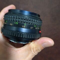 良品　MINOLTA MD ROKKOR 50mm F1.7　分解清掃済の画像