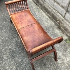 レトロ　ヴィンテージ風　木製　 アンティークチェアー　オシャレな椅子です！　　の画像