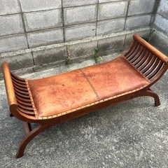 レトロ　ヴィンテージ風　木製　 アンティークチェアー　オシャレな椅子です！　　の画像
