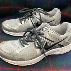 Nike ナイキ　トレーニングシューズ  スニーカー NIKE ランニングシューズ DART10 27.5センチ　グレーの画像
